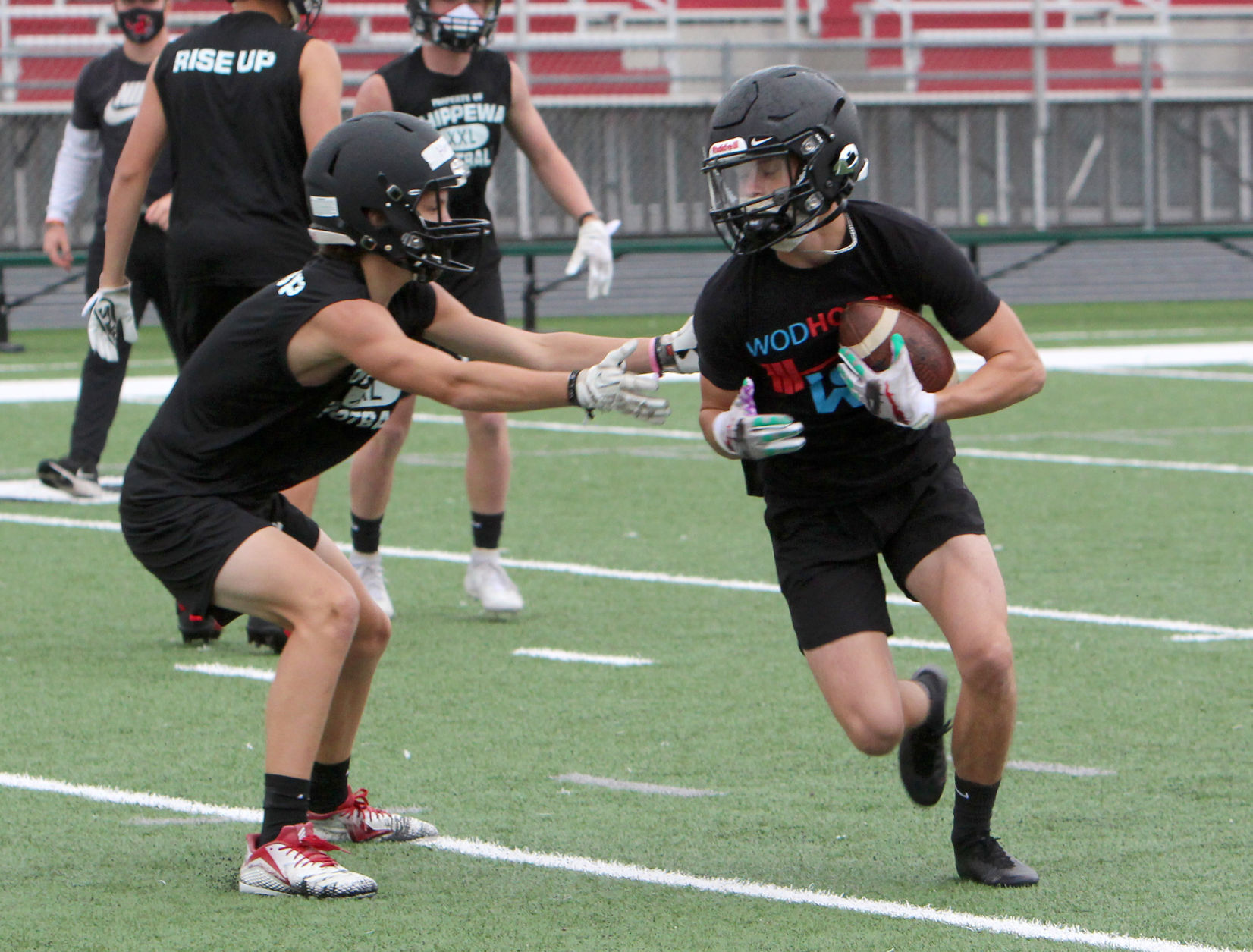 First Day of Football Practice 9-7-20